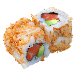 Saumon frit concombre